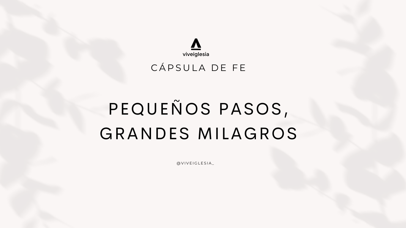 pasos de fe